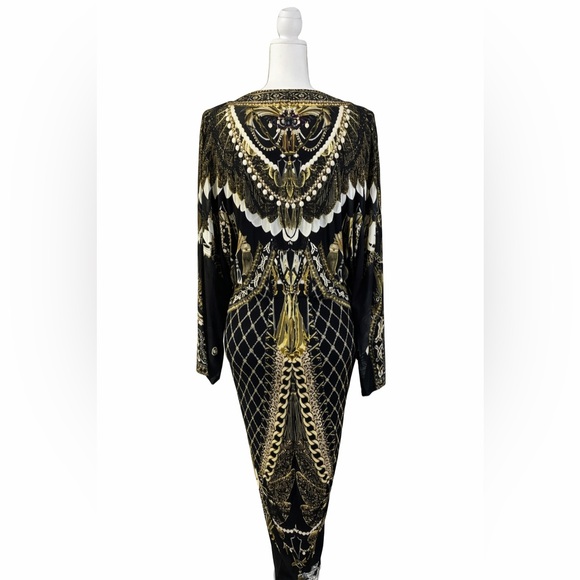 CAMILLA Long Split Front Twist Statement Dress
Ravin Raven LIKE NEW Sold Out XL - Picture 14 of 15